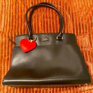 NWOT Black Kate Spade Tote Bag
